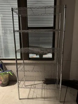 Photo of Target NSF steel shelves, 5 tier 7