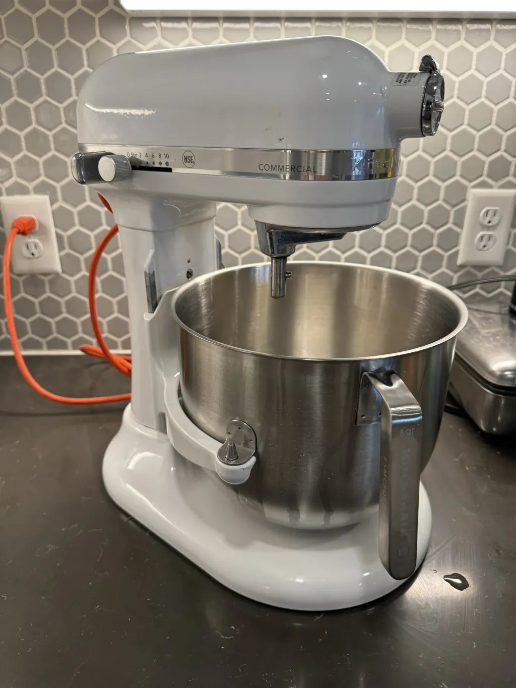 Photo 1 of Kitchenaid commercial series 8qt bowl lift stand mixer