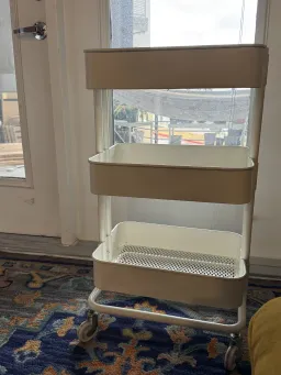 Photo of IKEA Wire utility cart