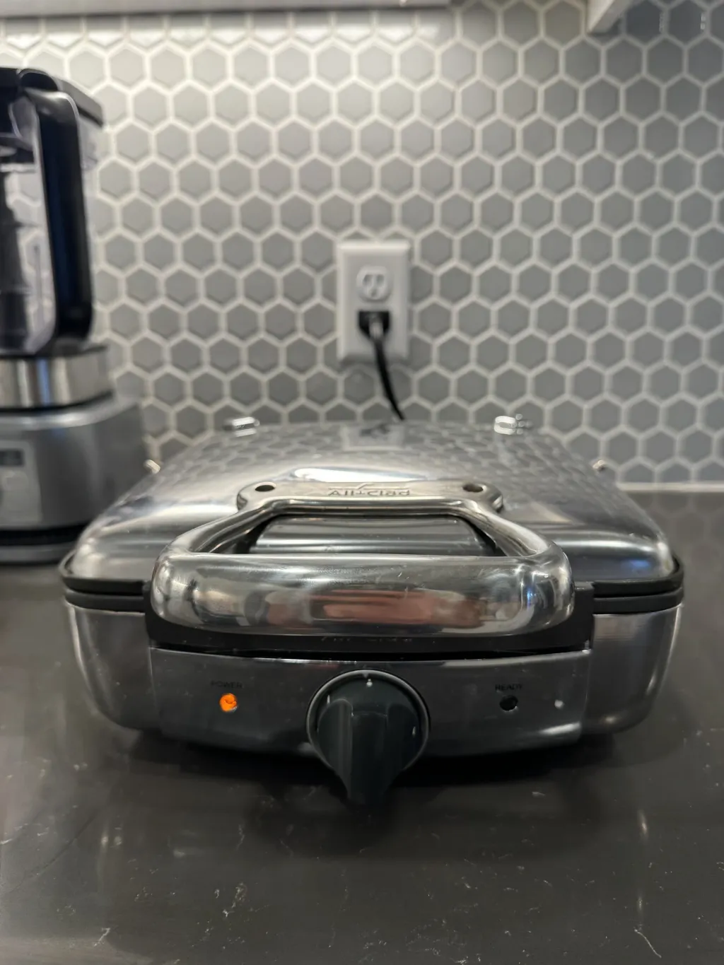 Photo 1 of All-Clad waffle maker 4-section