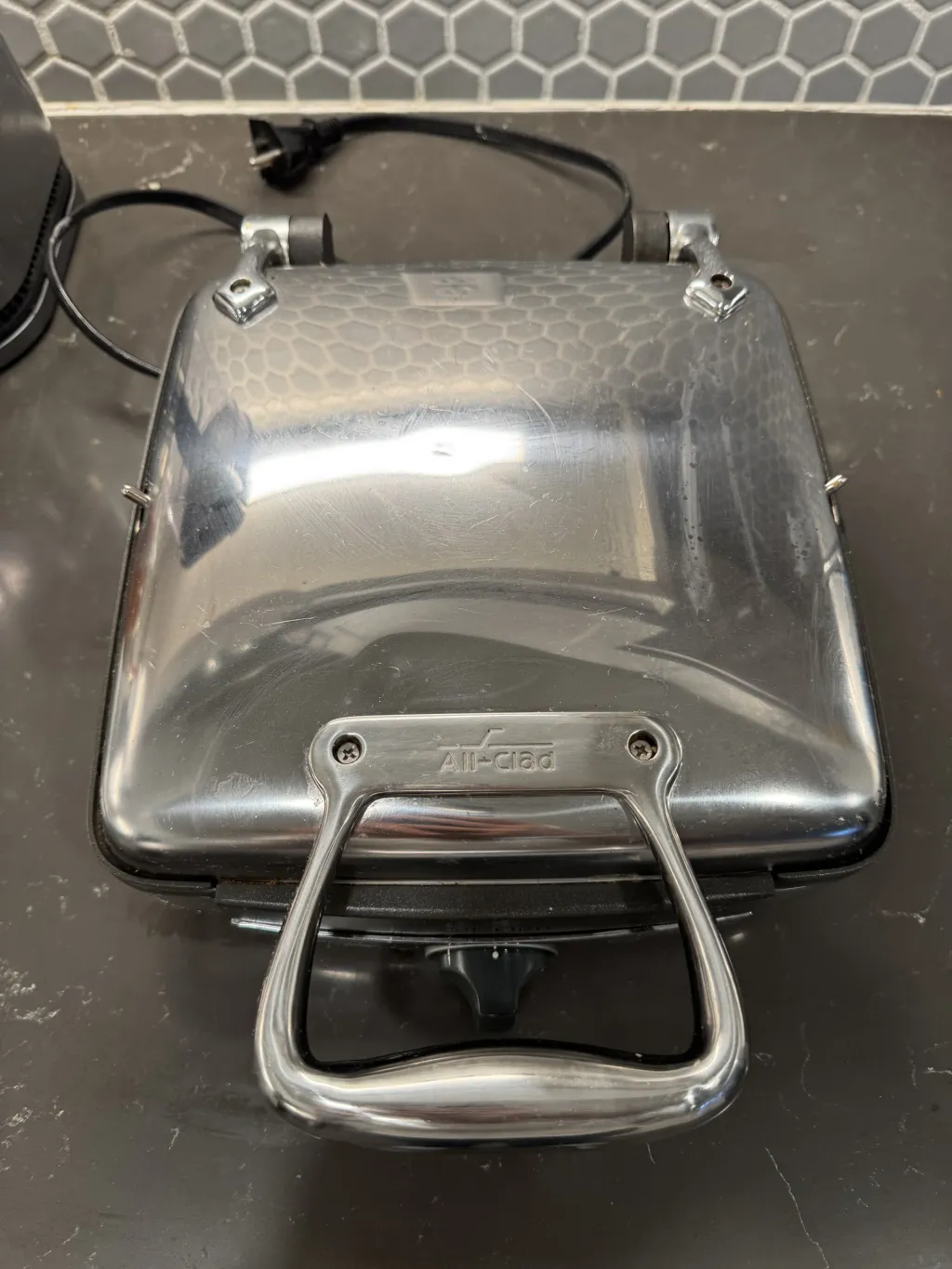 Photo 3 of All-Clad waffle maker 4-section