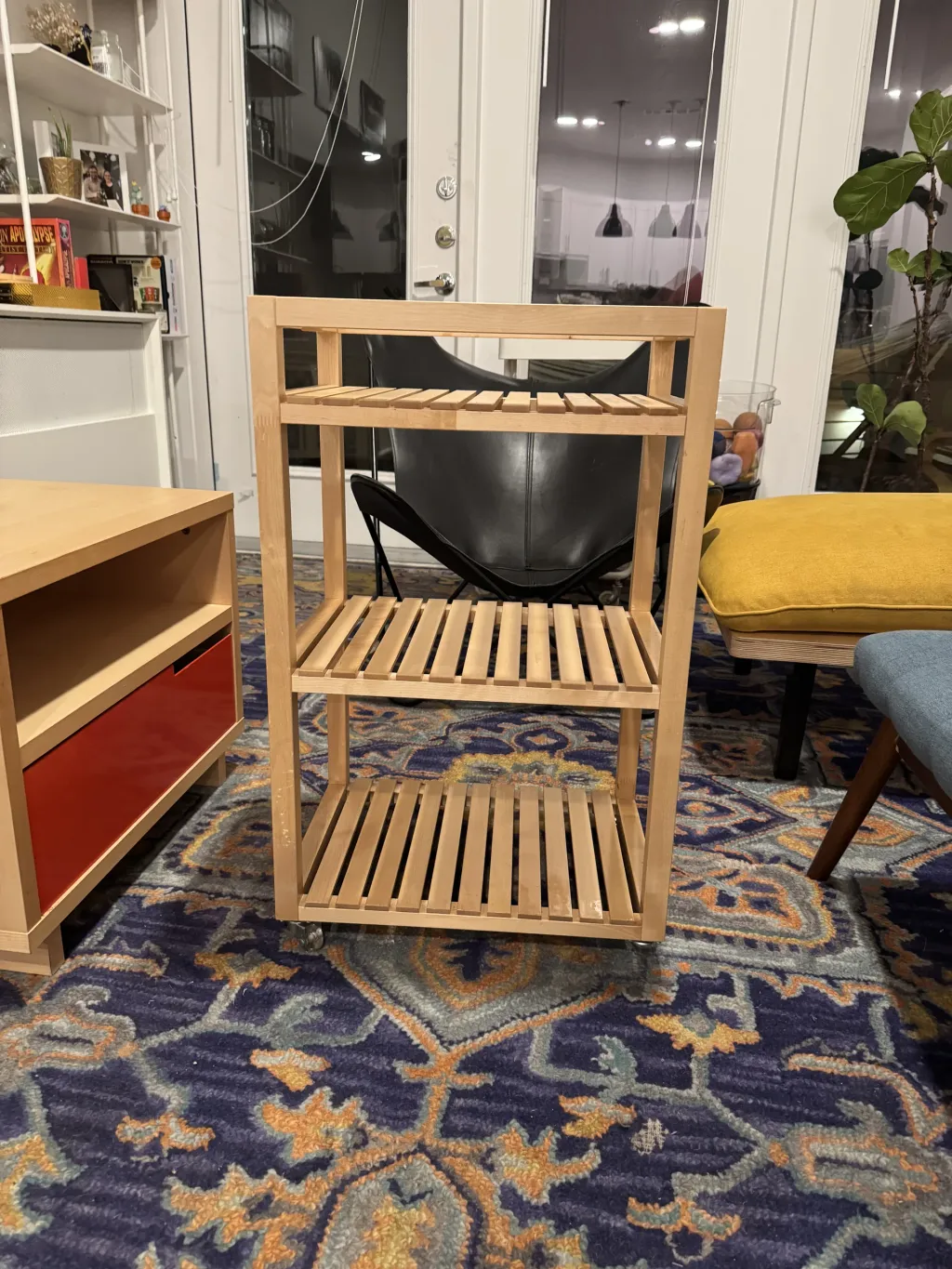 Photo 2 of IKEA Molger wood cart