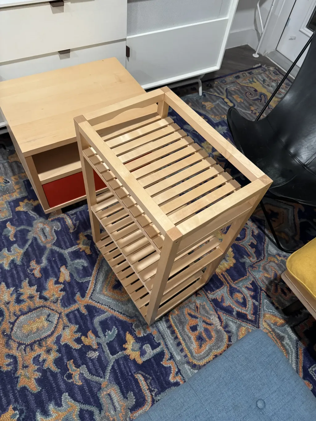 Photo 3 of IKEA Molger wood cart